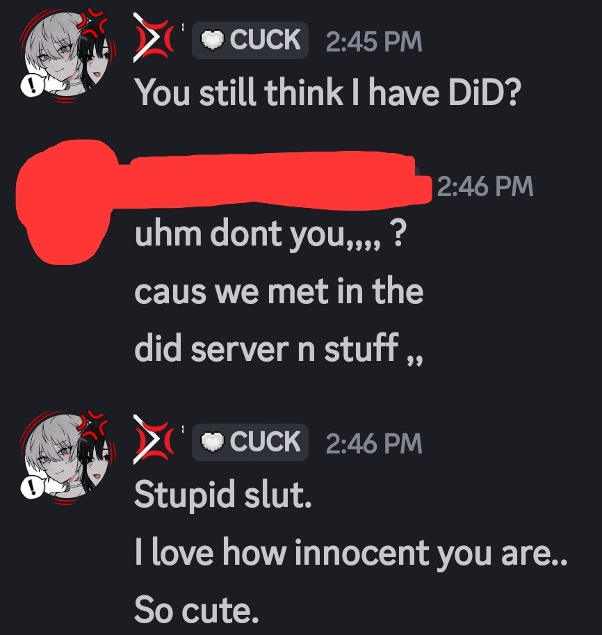 fudanscaras's tweet image. You admitting to faking your DID. i remember you telling me on call that you were &quot;jealous&quot; of me for being actually medically recogized to have it.