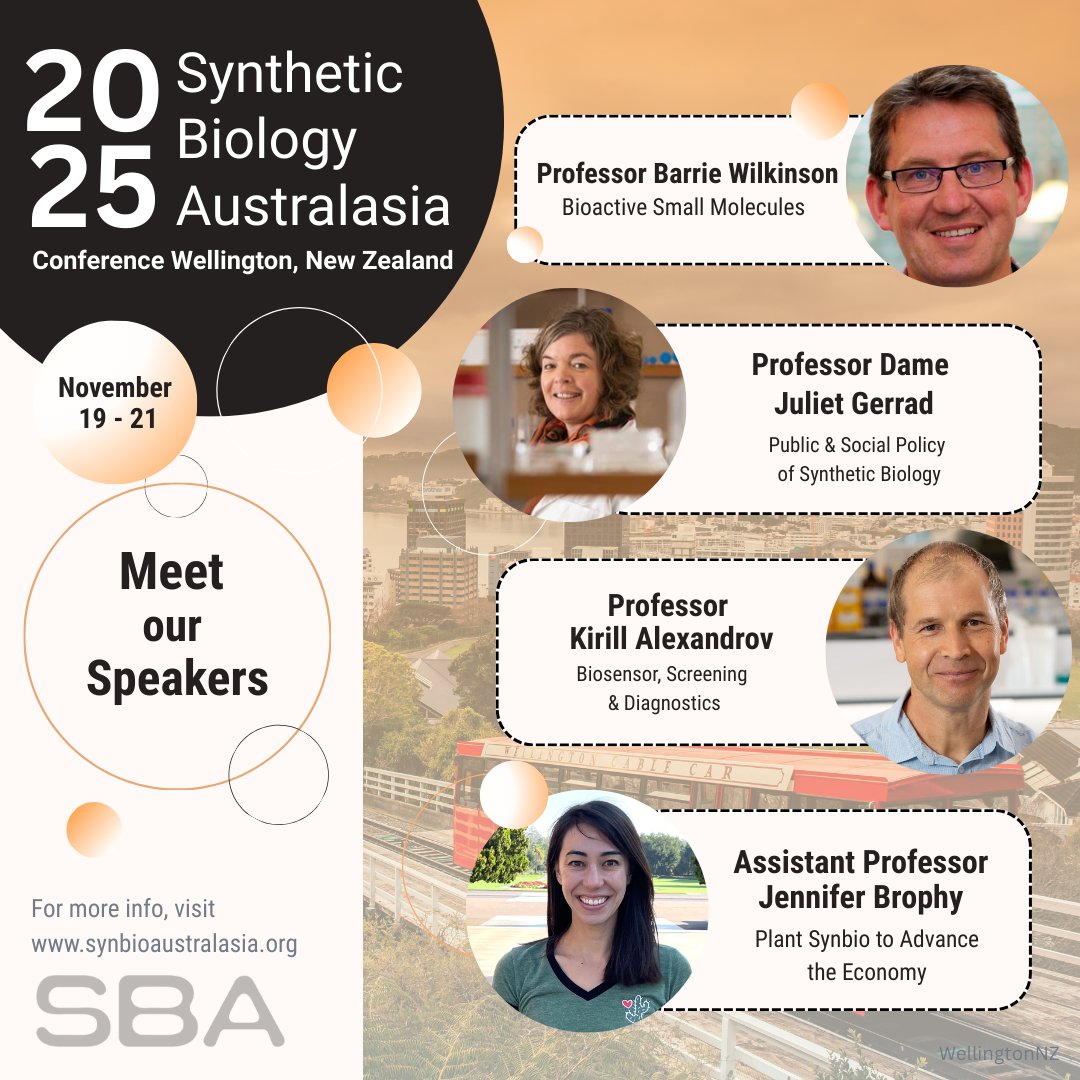 Synthetic Biology Australasia (SBA) tweet media