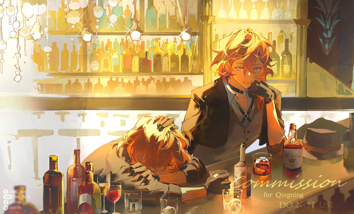 DeliC_lon's tweet image. Chuuya 22 &amp;amp; chuuya 16 SB 🧡🧡
&quot;Dont worry kiddo, things will get better, i promise&quot;

#chuuya #中也 #bsd #文スト #illustration #イラスト #Commission