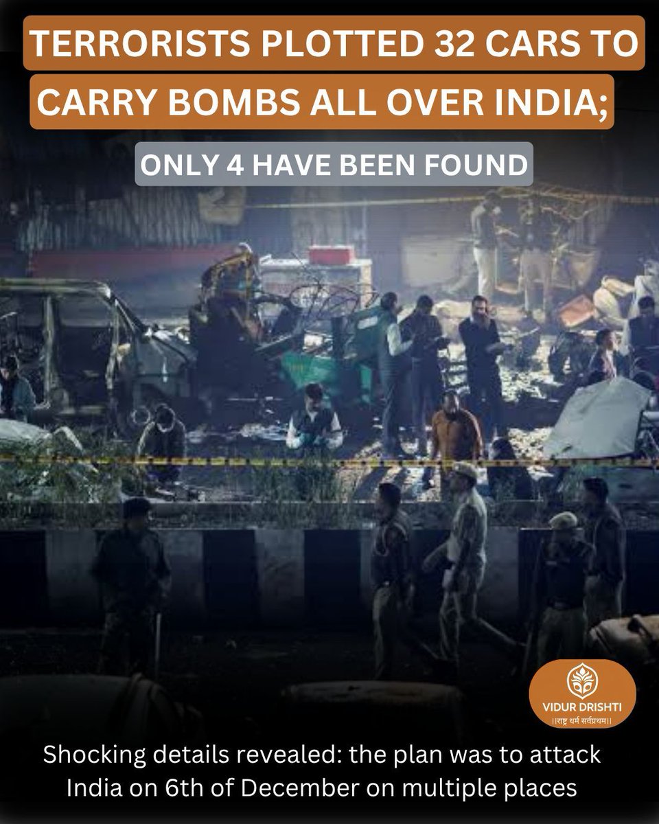VidurDrishti's tweet image. A chilling plot exposed—multiple cities, old cars, and an explosive plan! Our intel cracked it before disaster could strike. #SecurityMatters #BreakingTheChain #IndiaStrong