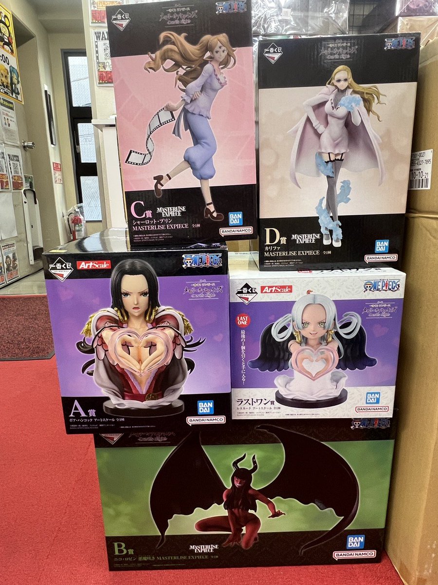買取情報】 ワンピース一番くじ □メモリーオブヒロインズ Devils 