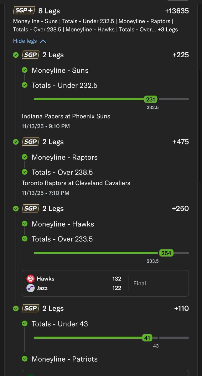 PropsSpiked's tweet photo. LFFGGGGG +13635 CASHHH 🙏🏽✅ been a long week way over due one of the best hits so far let’s get back in the rhythm https://t.co/nhKLoehXV2