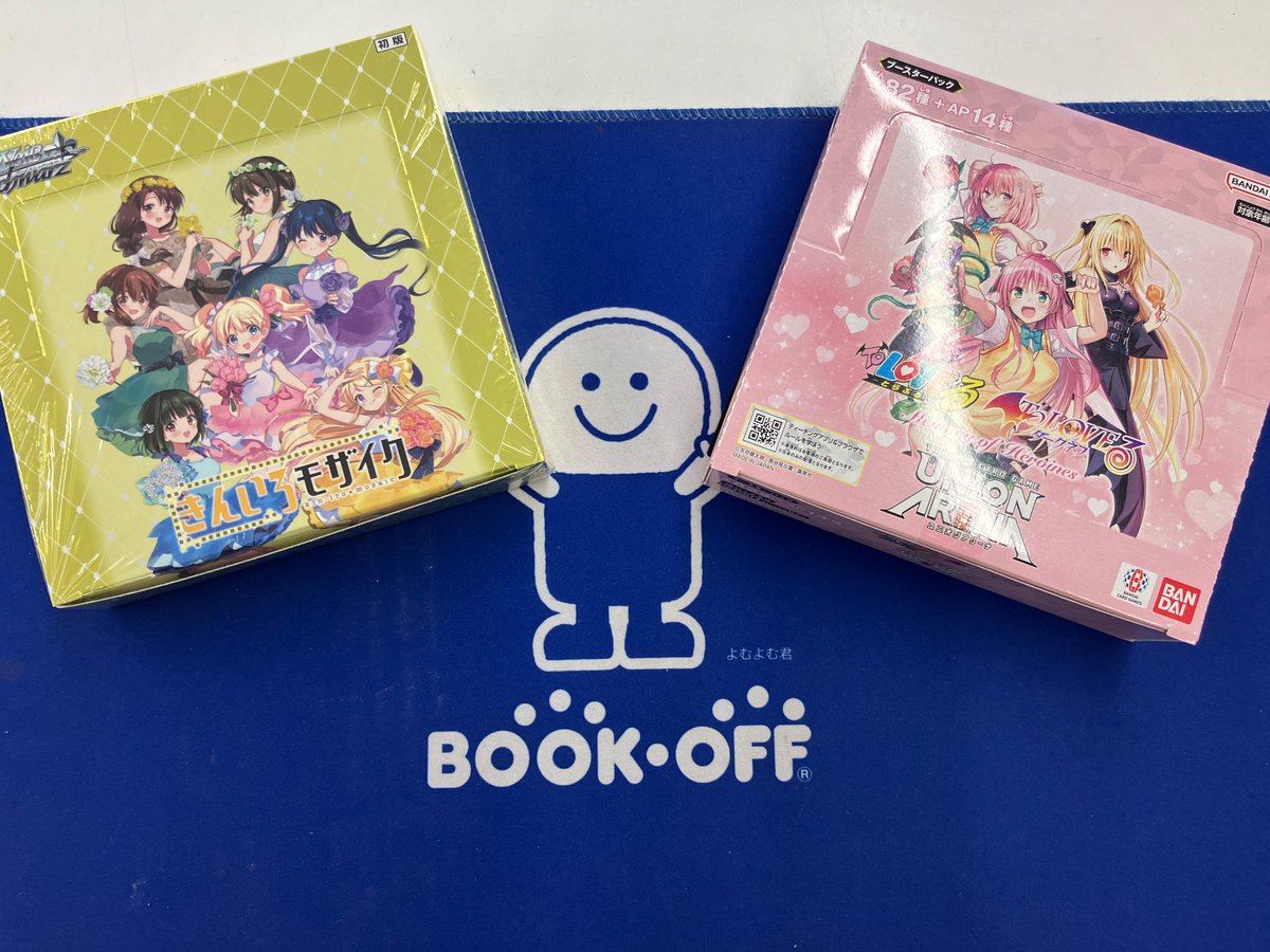 ガルフレ サインセット 本日❗️ 新発売の ヴァイスシュバルツ きんいろモザイク‼️ ユニオン