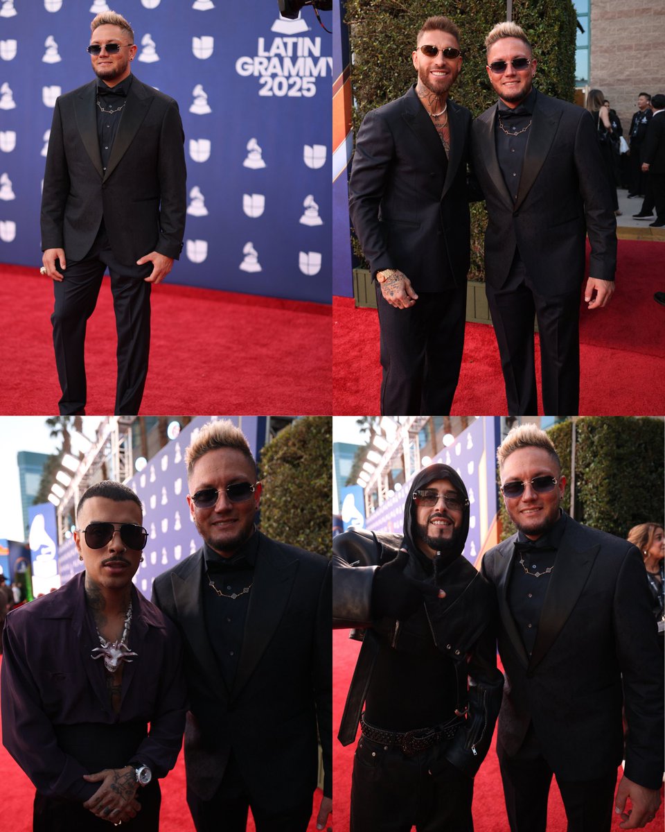 ¡Miguel Rojas dijo presente en los Latin Grammy! 🇻🇪🎤