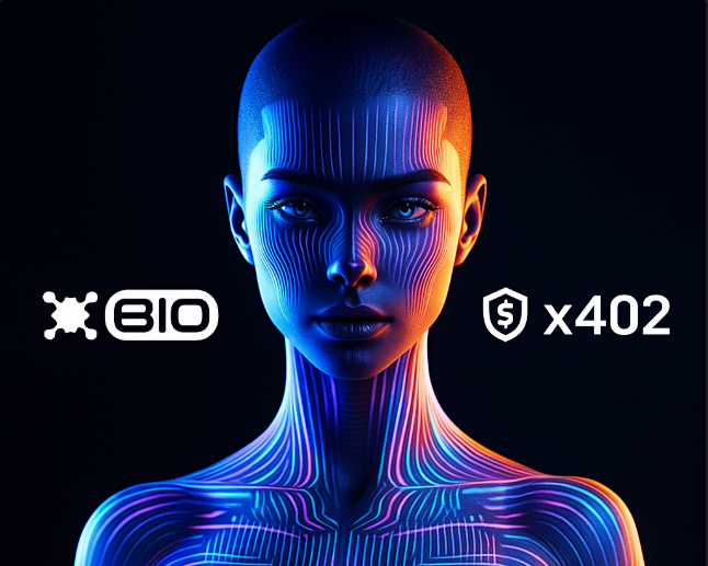 BioAgents 🤝 x402

<a href="/BioProtocol/">Bio Protocol</a> thông báo tích hợp và kích hoạt thanh toán qua giao thức x402.

Thanh toán đầu tiên được thực hiện theo giao thức mới x402 này là với <a href="/Aubrai_/">Aubrai</a> 

x402 là giao thức thanh toán mở (open payment protocol) do Coinbase phát triển.

x402 giúp