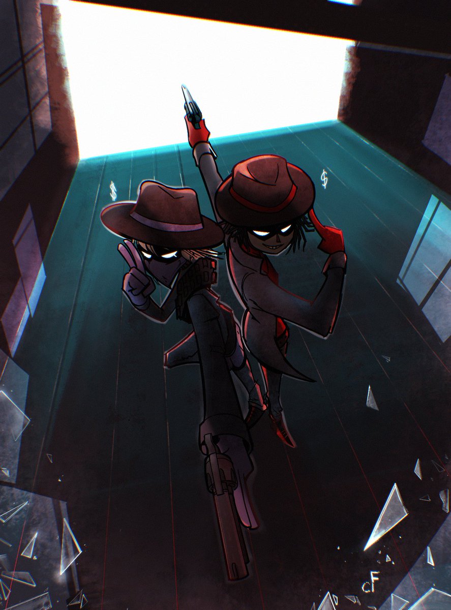 Chordfall's tweet photo. Scarecrow Outlaws
https://t.co/LbFz9KlGXw

#originalcharacters https://t.co/PrE8aCYCH0