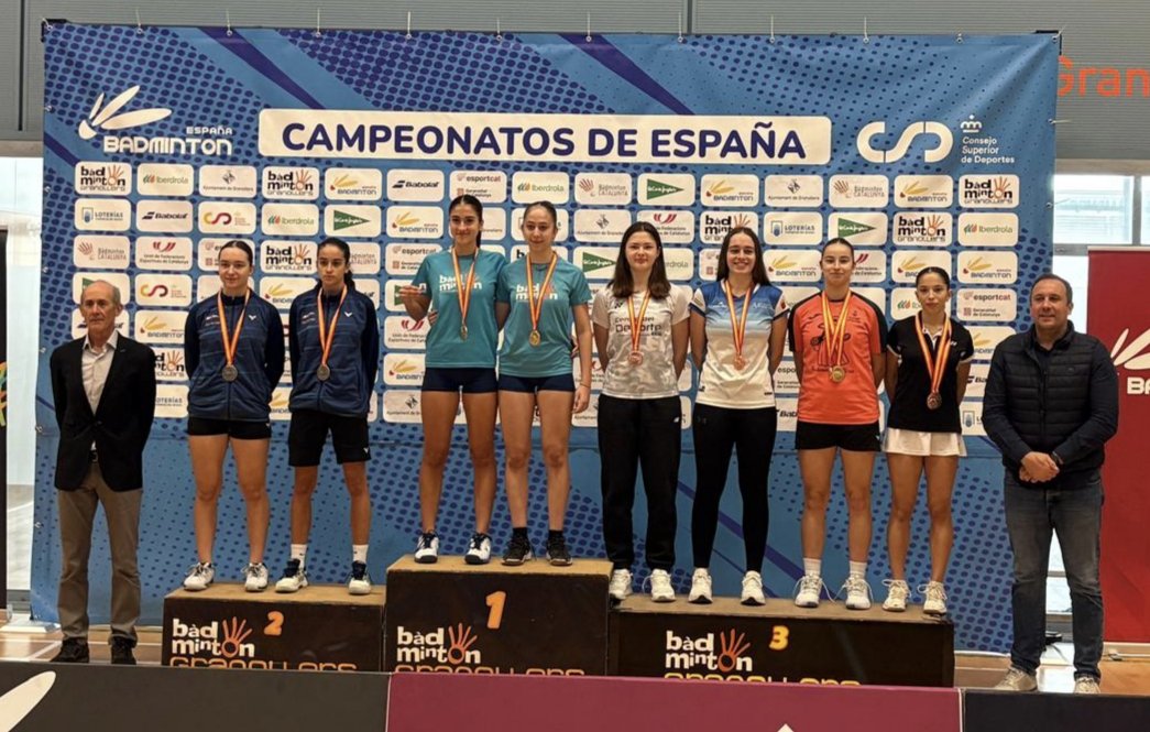 6 MEDALLAS PARA LA COMUNIDAD VALENCIANA EN CAMPEONATO DE ESPAÑA SUB 17
¡RAÚL HERNÁNDEZ Y FÉLIX SANZ CAMPEONES DE ESPAÑA!

¡SARA LLOPIS Y FÉLIX SANZ, SUBCAMPEONES EN DOBLES MIXTOS!

¡BRONCE PARA RAÚL HERNÁNDEZ EN INDIVIDUAL Y PARA SARA LLOPIS EN DOBLES FEMENINO

<a href="/comunitatesport/">Comunitat de l'Esport</a>