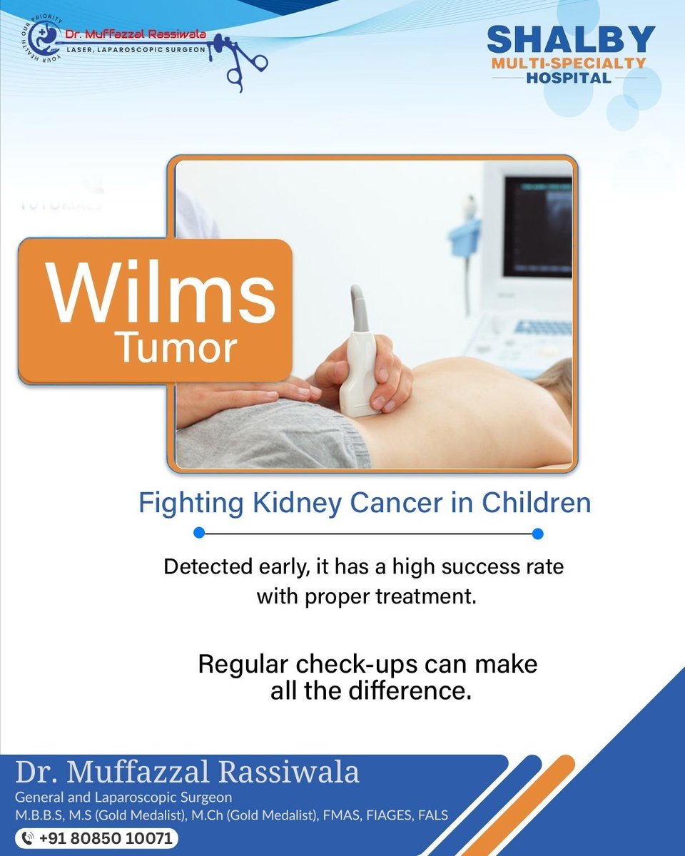 DrMuffazza77061's tweet image. &quot;Wilms Tumor – Fighting Kidney Cancer in Children
Wilms Tumor is a rare but treatable kidney cancer seen in young children.
Contact us :- +91 8085010071
..
..
#WilmsTumor #WilmsTumorAwareness #ChildhoodCancer #ChildhoodCancerAwareness #PediatricCancer #PediatricOncology