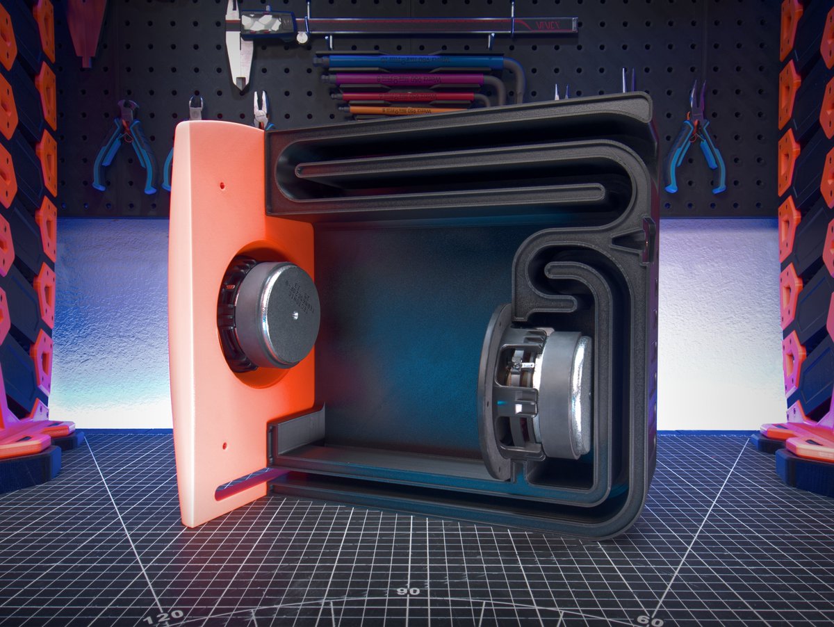 This is Alt Fire.  The world's first "multi-baric" hybrid order bookshelf speaker.