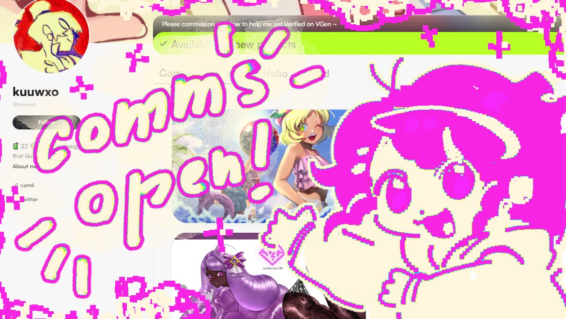 kuuwxo's tweet image. 💗my VGen comms are officially open!!!💗
Slots are limited so grab yours now!

vgen.co/kuuwxo