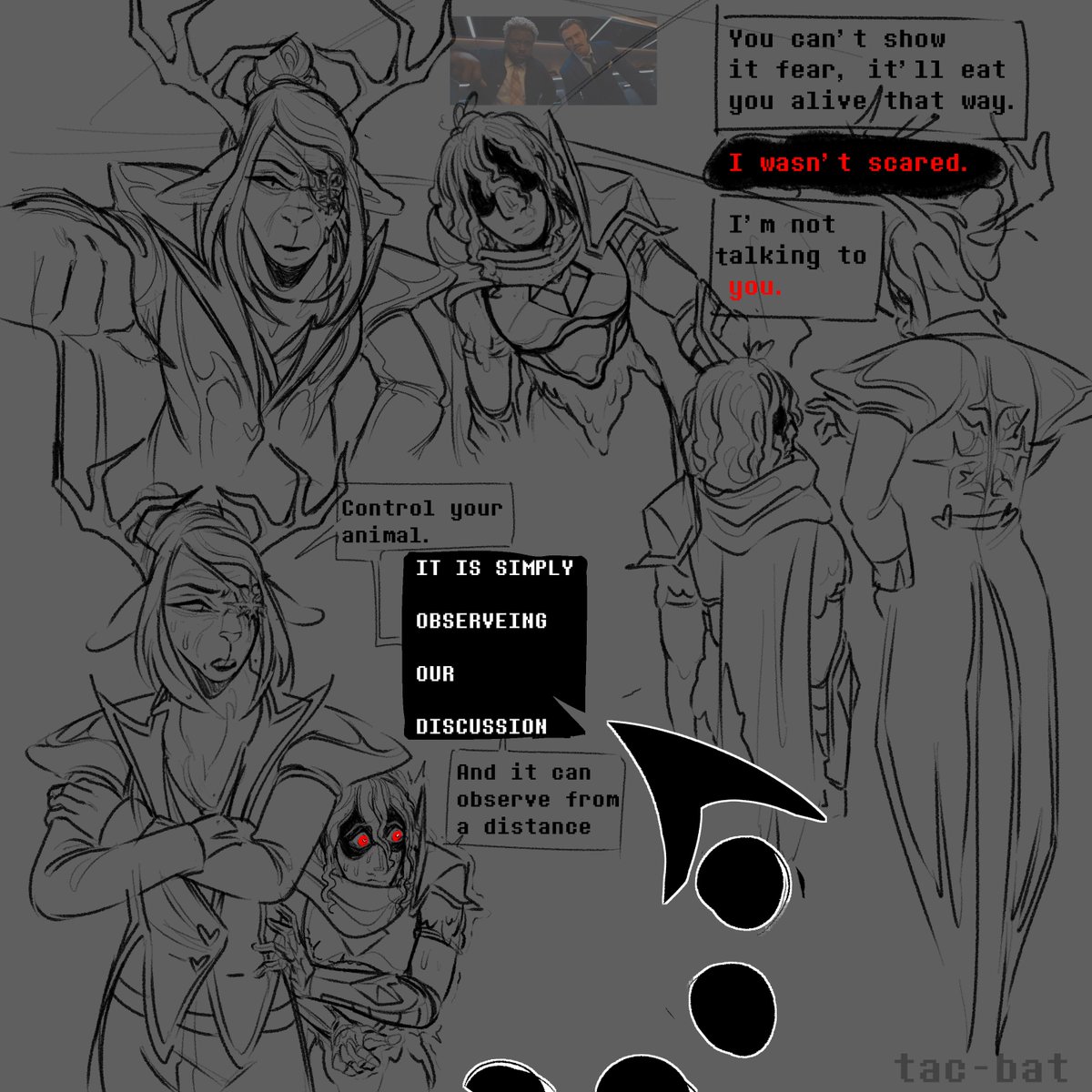 tac_bats's tweet image. The worms,,, they are taking over
#krisdreemurr #carolholiday #deltarune