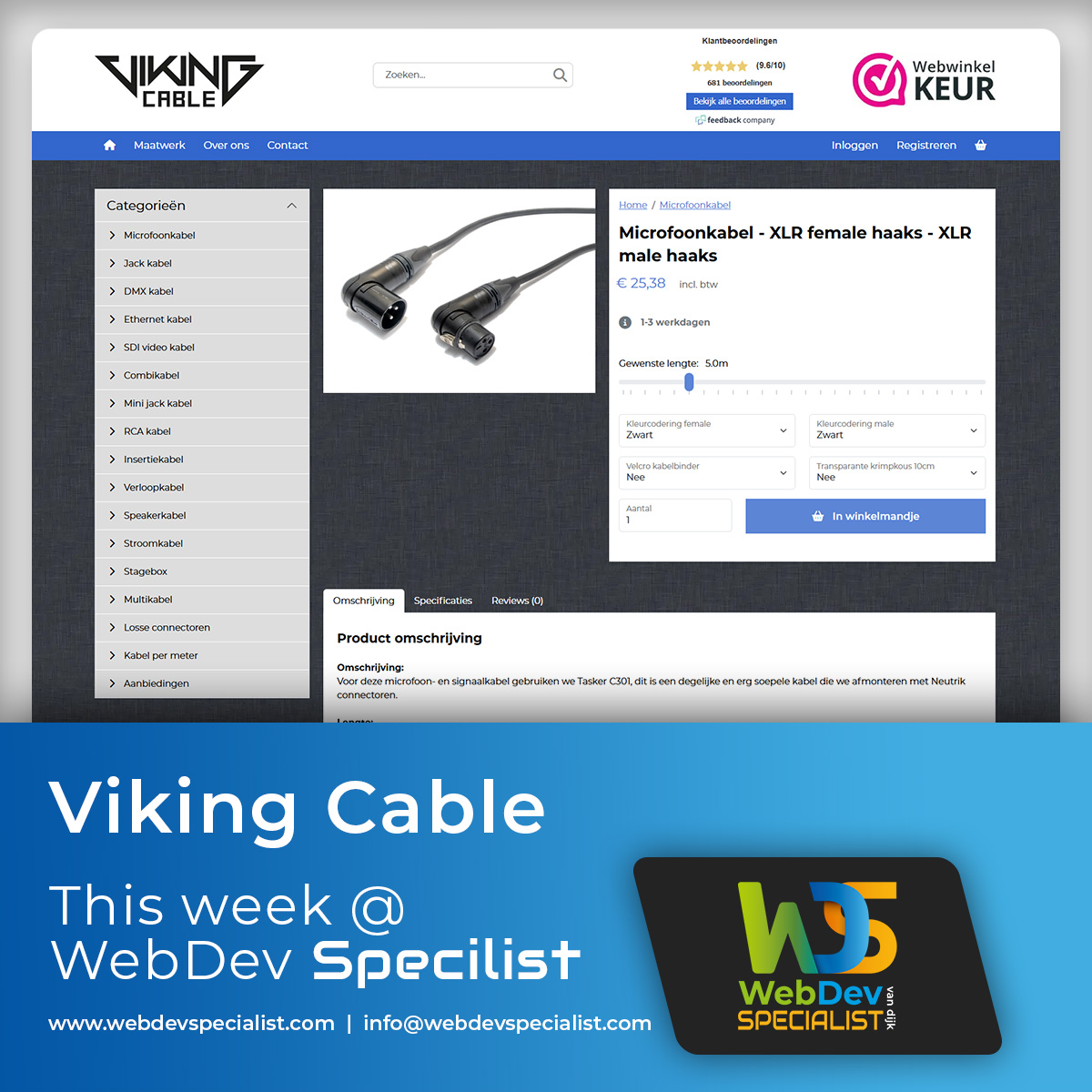 webdevspecial's tweet image. Deze week @ WebDevSpecialist
Nieuwe site voor TCAM Services, API updates Nefos, kerstkaarten Alucol afgerond, subfolders Viking Cable zichtbaar en nieuwe MailService in Mythril CMS.
#webdevelopment #php #seo #eindhoven #weert