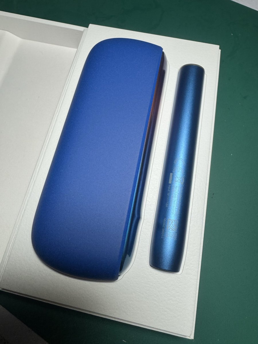 yukin0_k's tweet image. iQOSイルマiのギャラクシーブルー結局買っちゃったฅ(&amp;gt;ω&amp;lt;*ฅ)ﾆｬ🎶

#iQOS