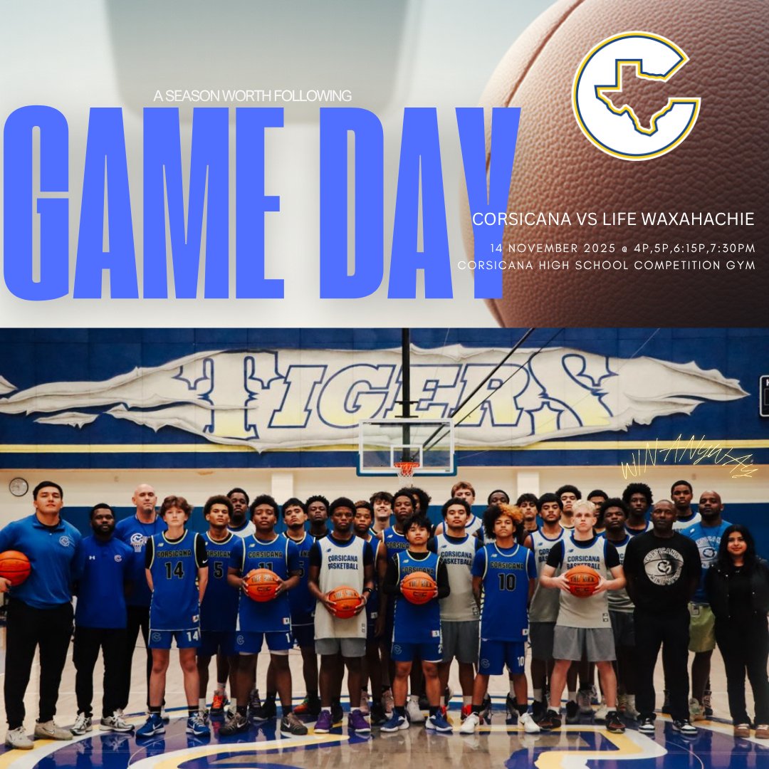 Cana_Basketball's tweet photo. Game Day for the Tigers

Vs. Life Waxahachie 

Varsity tip-off 7:30p https://t.co/W0K8nbVwSr