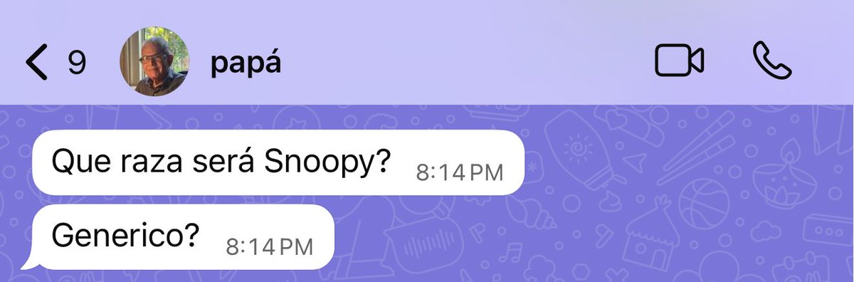 mi papá siempre haciendo las preguntas correctas