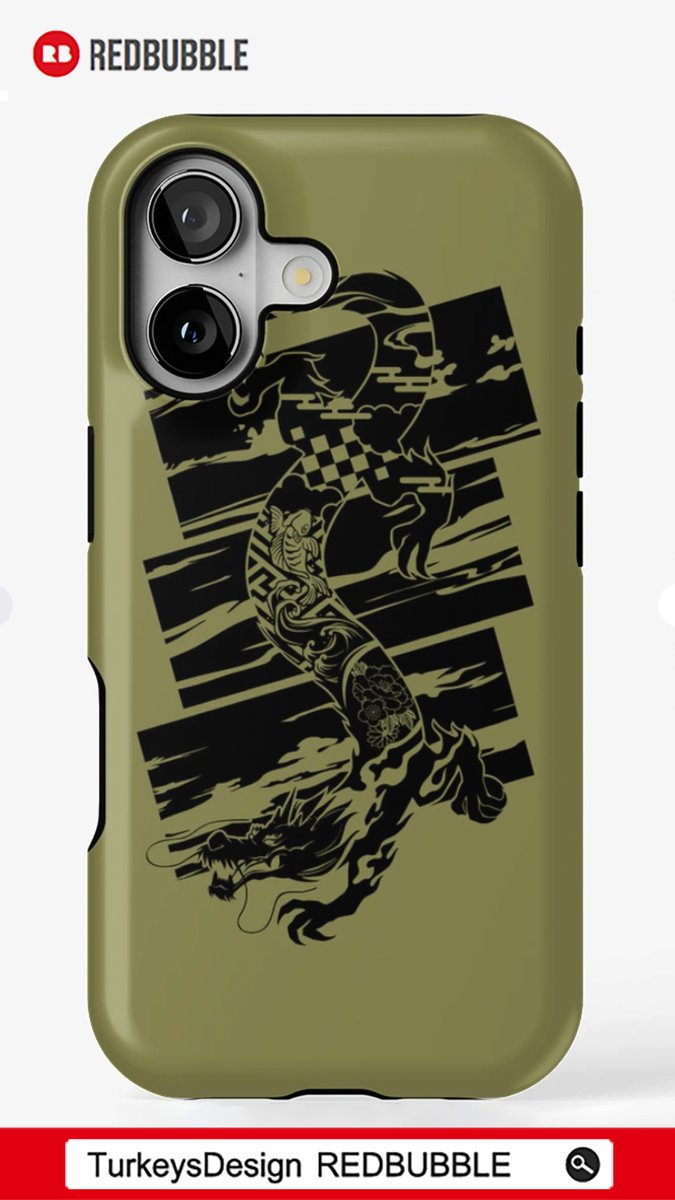 TurkeysDesign_G's tweet image. The carp climbs the waterfall, crosses the sky, and descends into the land as a dragon.

Dragon
redbubble.com/i/iphone-case/…

#caseiphone #dragon #tatttoo #tribaltattoo #japan #japnese