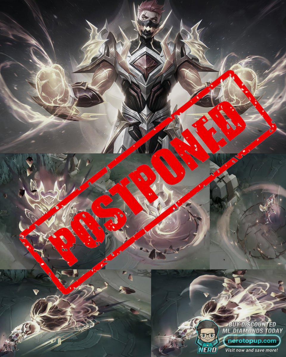 xcalibur_ml's tweet image. Paquito's "Demontech Striker" Epic Skin won't be released on November 18 anymore. No clue why, stay tuned for the new release date.