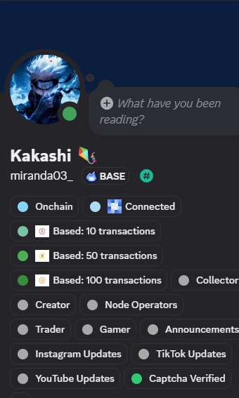 1213Twt's tweet photo. I have pretty decent roles in DC. Still don't have the base invite. 
Help me with one @Sir_Damilare @asimsajjad7890 @base  @basedchad @buildonbase @jessepollak https://t.co/DByWNl8YJj