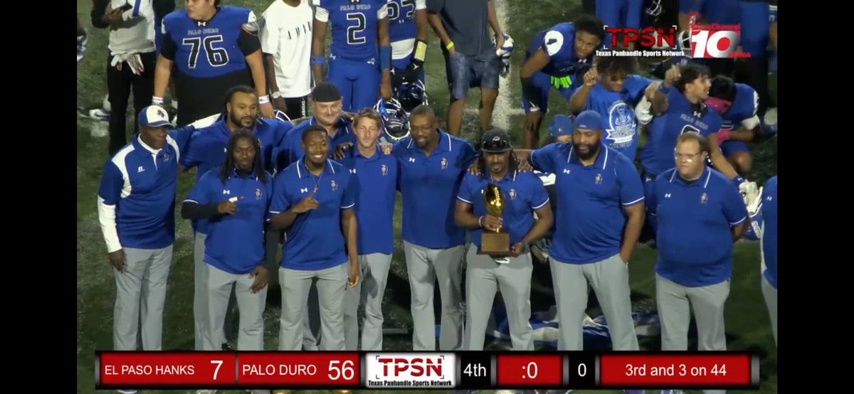 <a href="/PaloDuroDonsFB/">PaloDuroDonsFootball</a> moving on to the next round. Keep climbing.