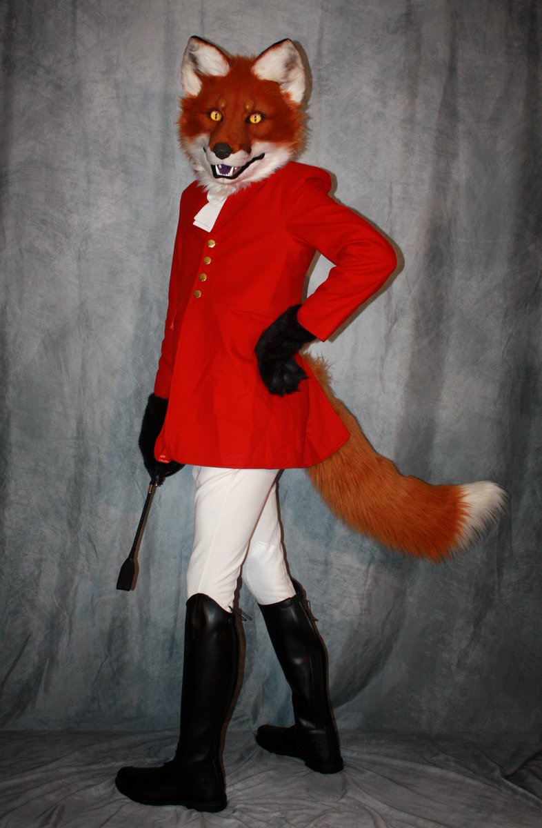 ferroequis's tweet image. A Distinguished Gentlefox.

#FursuitFriday #FursuitEveryday #FoxFriday