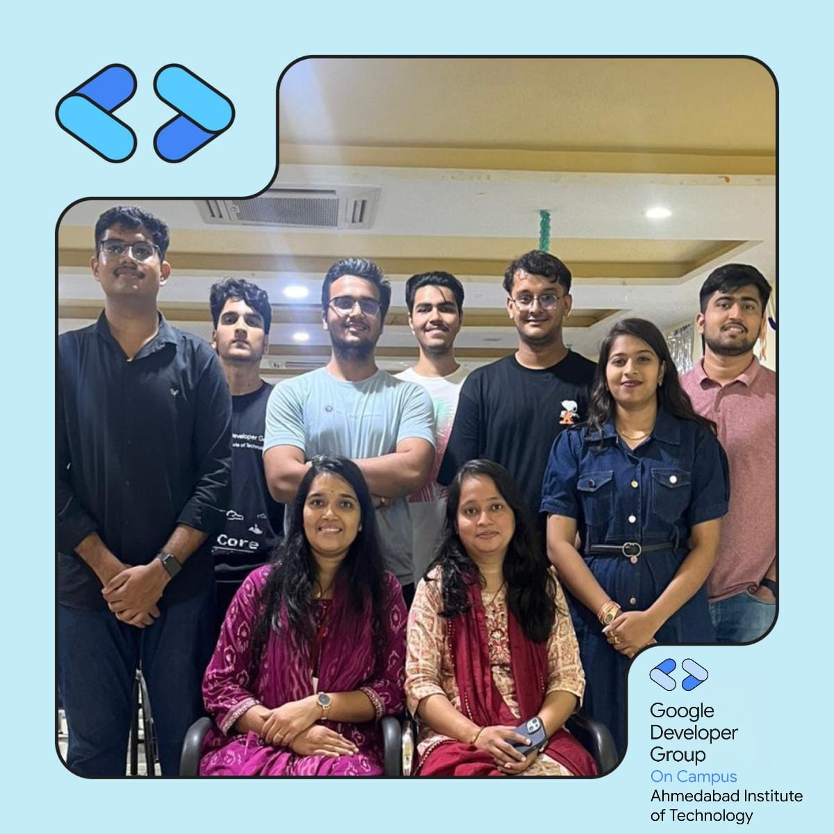 ait_gdsc's tweet photo. GDG AIT is back &amp; better . We had an incredible kickoff event at AIT Campus ! Welcomed the new era with organizer  @meshwa_vihol21  inspiring vision . https://t.co/4ws6yFglrI