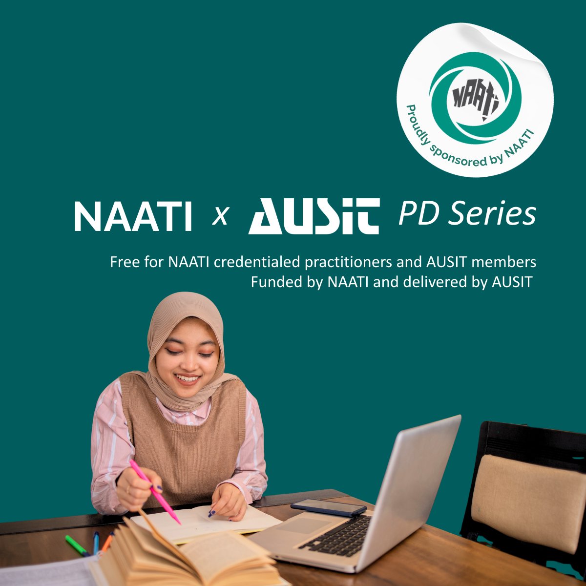 AUSIT_TI's tweet image. Introduction to Medical Interpreting 
Presented by Anna Kenny 
27 November 2025
Free for AUSIT members and all NAATI-credentialled practitioners!
For more information and to register: 
lnkd.in/g29h4b_y