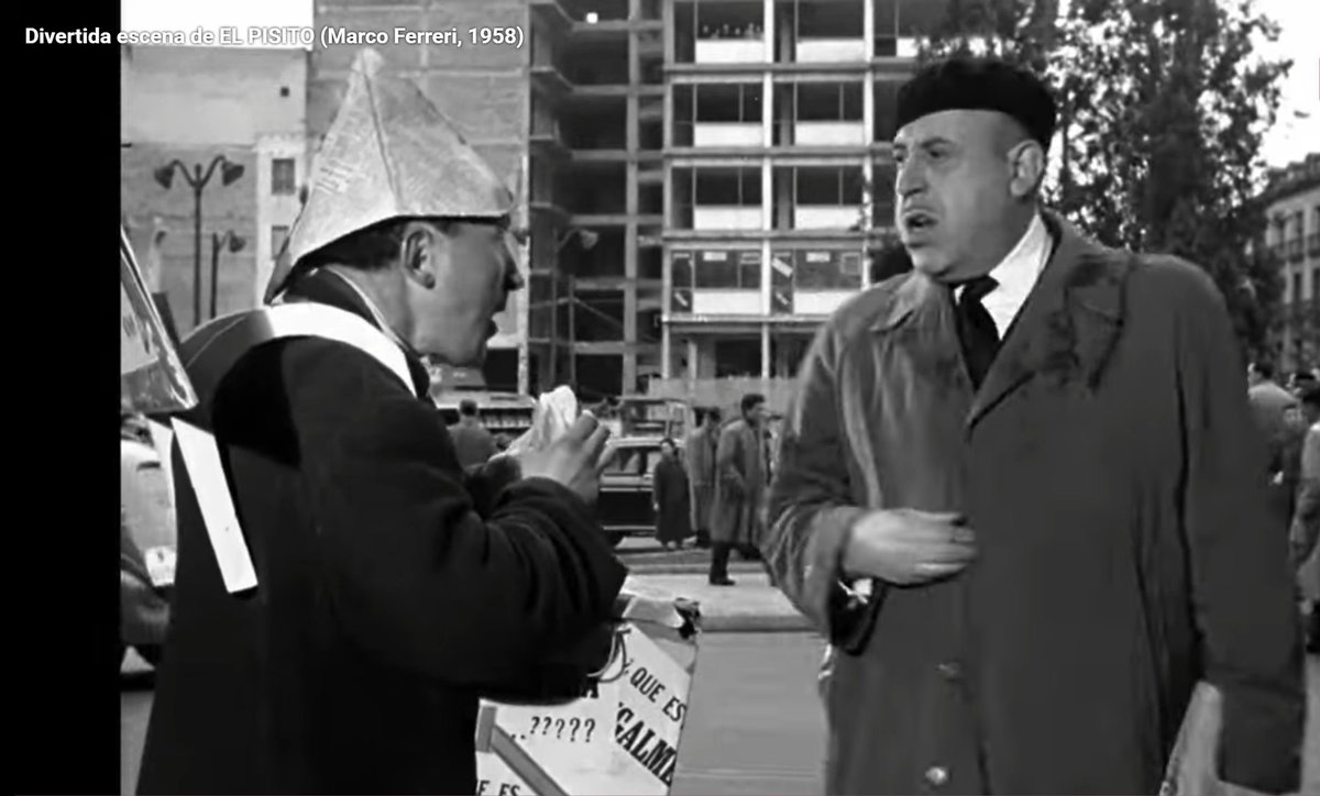 ciudadanabici's tweet image. Adivinen qué alcalde🚳podría parodiar hoy en #Logroño "El Cochecito" tras acabar con el carril🚲  para hacerse con el poder, qué teniente alcalde se prestaría encantado a ser "El Verdugo", o qué concejal de urbanismo haría la estrella de "El Pisito" (turístico).

¡AZCONA VIVE!🎥