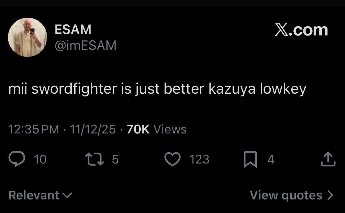 Arkansauce4's tweet image. Riddles quits smash and all of a sudden Kazuya isn’t top 10