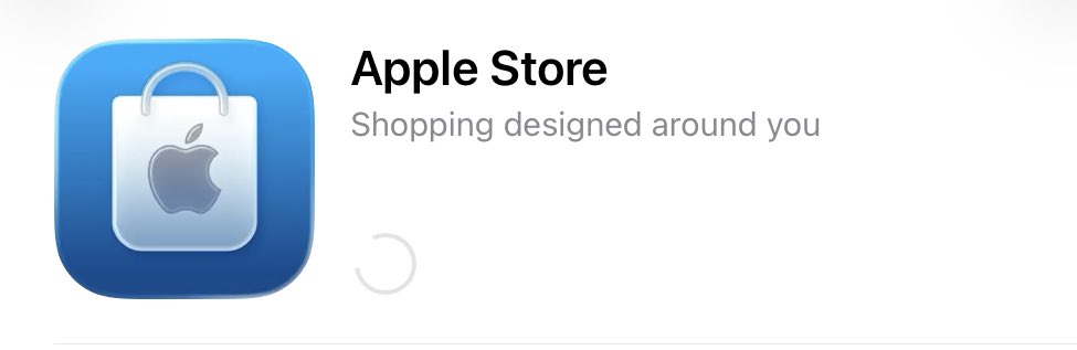 I like this new icon for Apple Store app