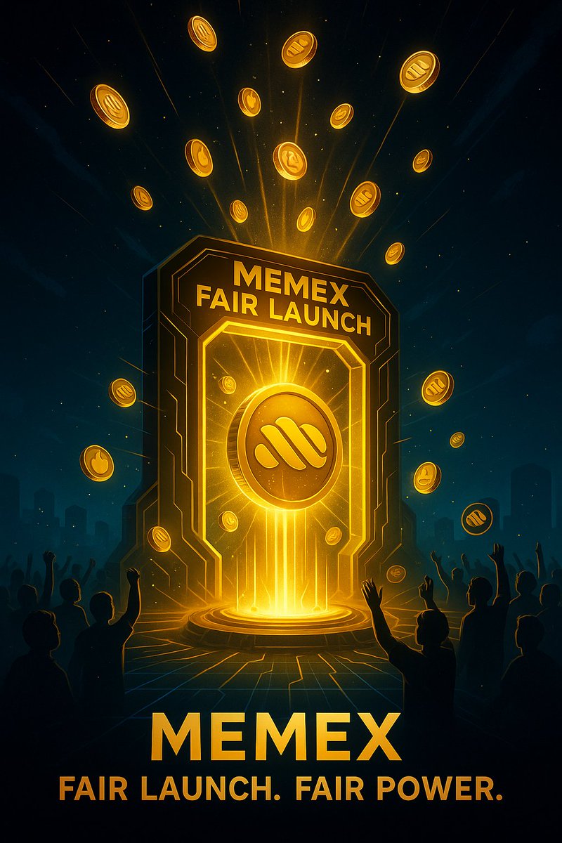 🚀 No insiders. No presale. No games.
The MEMEX Fair Launch is built for the people by the people.
Fair power = real value.
⚡ It’s your turn to rise.
#MEMEX #Web3 #FairLaunch