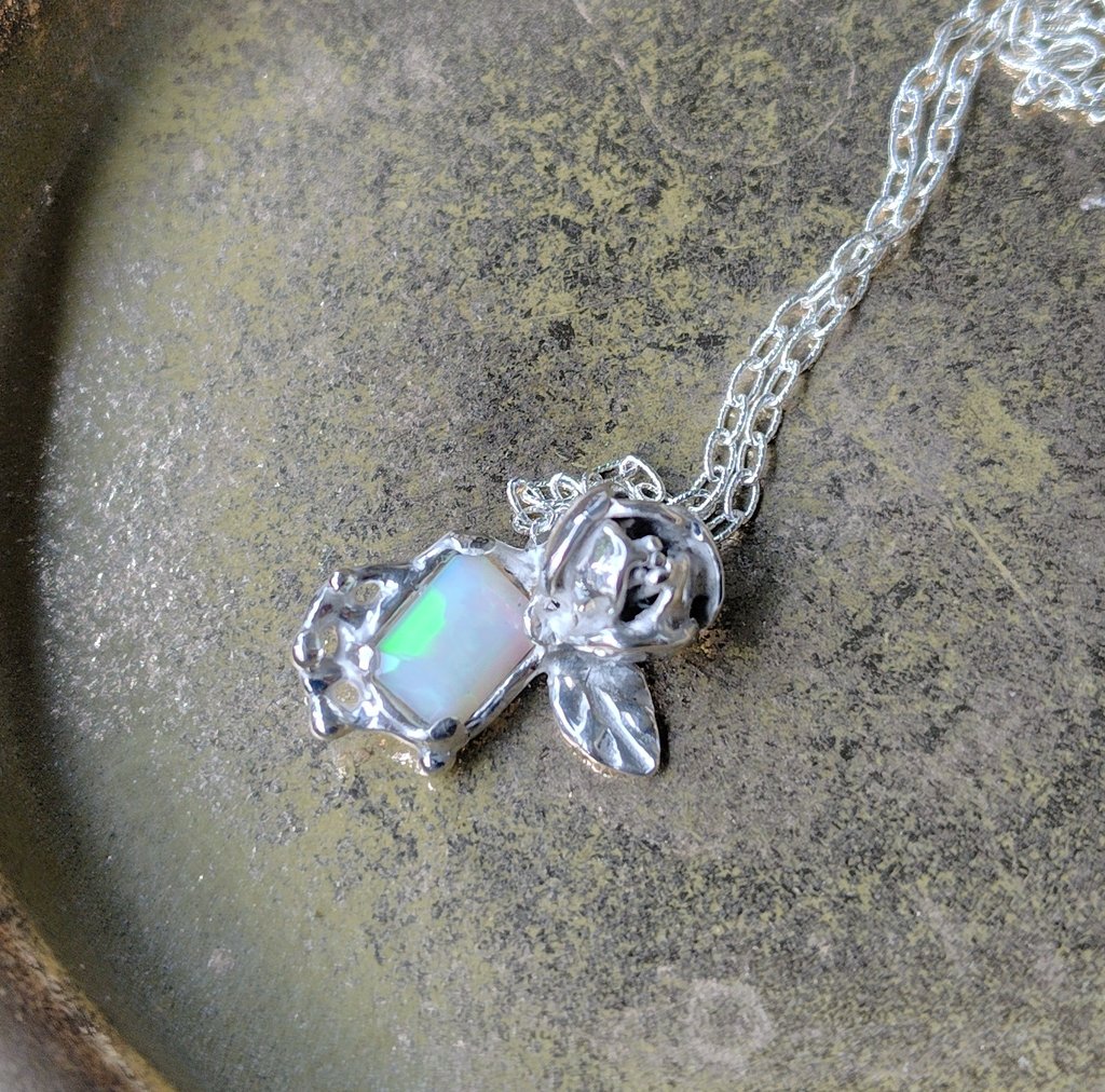 デザフェス62 新作紹介 《幸福04/Félicité04》 真鍮/オパール 11.5号