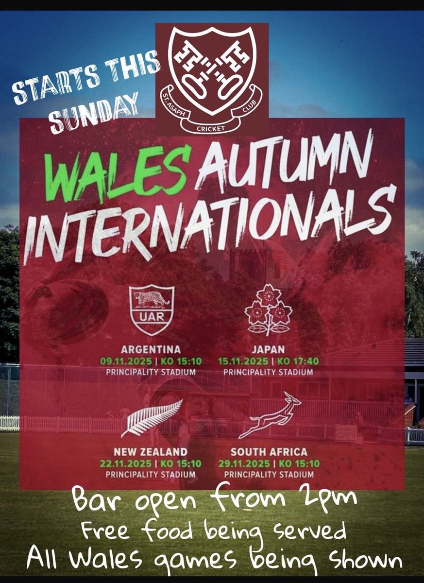 St Asaph CC tweet media