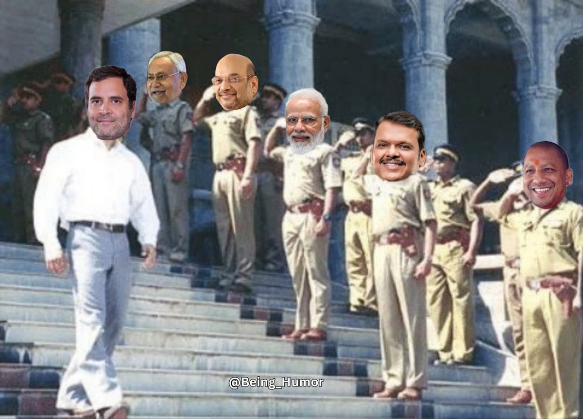 Let’s all salute the NDA star campaigner 🫡