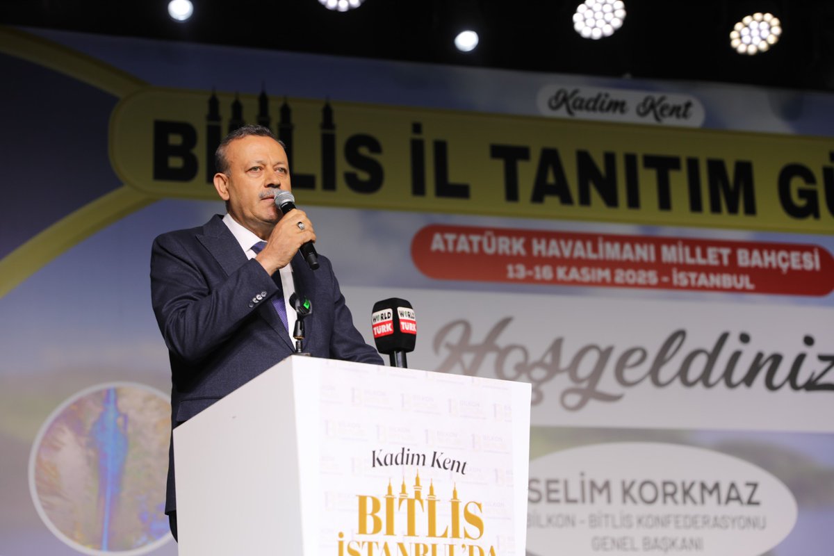 Bitlis Tanıtım Günleri İstanbul’da Başladı
 
İstanbul Atatürk Havalimanı Millet Bahçesi Etkinlik Alanı’nda 13–16 Kasım tarihleri arasında gerçekleştirilen Bitlis Tanıtım Günleri başladı. Etkinlik kapsamında Bitlis Eren Üniversitesi de kurumsal tanıtım standı ile yerini aldı ve