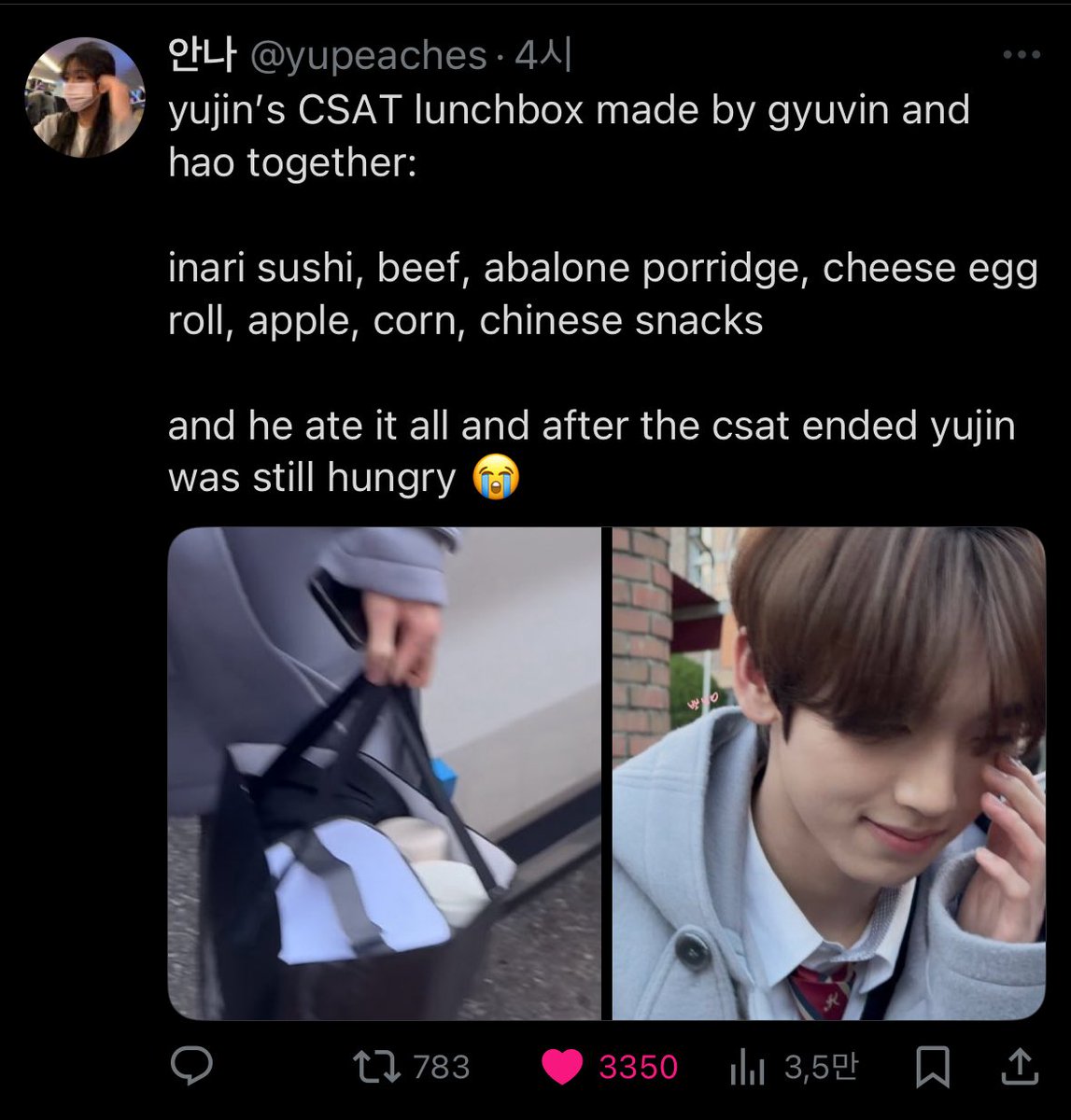 lovshva's tweet image. THE DIFFERENCE BETWEEN ZB1 MAKNAE AND TWS MAKNAE’S LUNCHBOXES😭😭😭😭😭😭😭😭😭😭😭😭😭