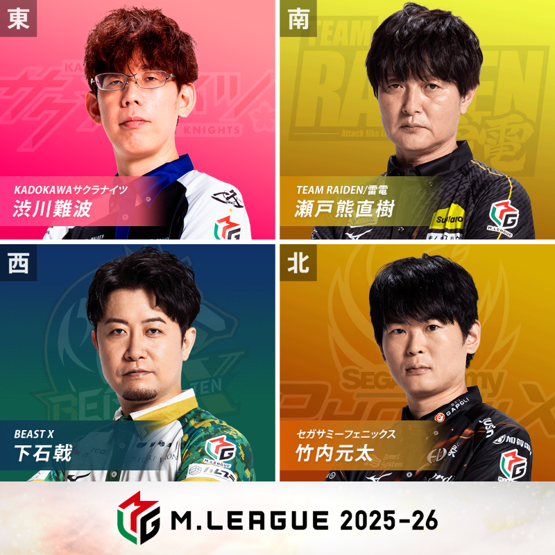 大和証券 #Mリーグ 2025-26 11/14(金) レギュラーシーズン 36日目/108