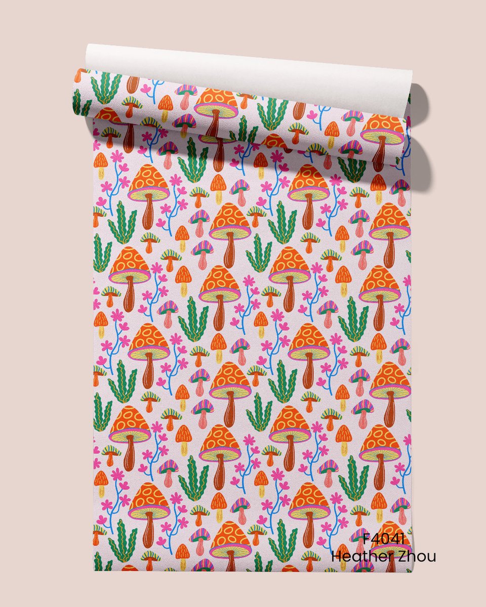 heather_zhou_'s tweet image. Mushroom pattern
#fabric #patterndesign #creativdesign