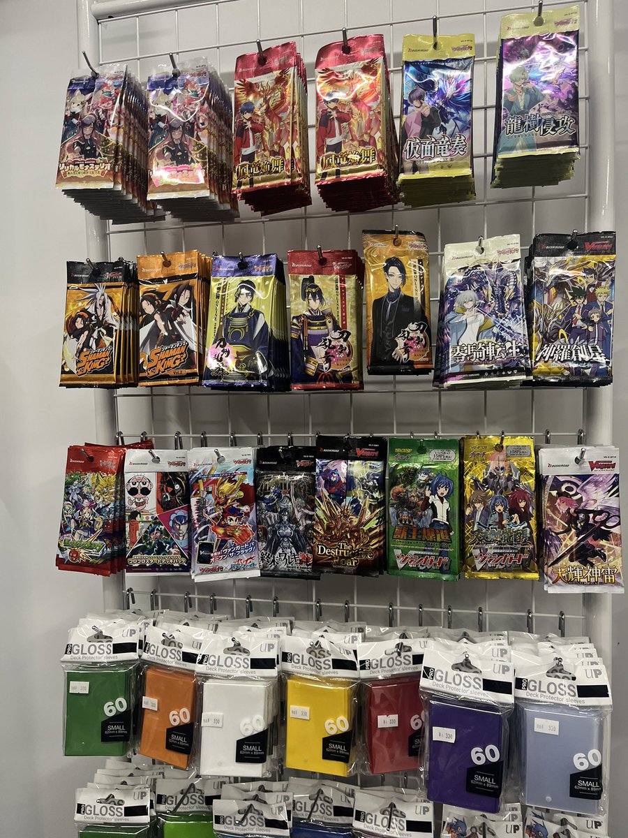 🌟販売情報🌟 #ヴァンガード 本日ショーケース内にてシングルカード