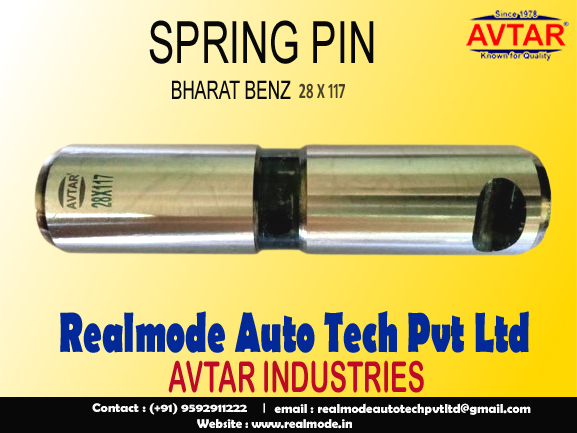realmode_auto's tweet image. We deal in all types of Spring pins for heavy commercial vehicles (HCV) and Light commercial vehicles at best price.
Model : BHARAT BENZ , Size : 28 X 117

realmode.in/spring-pin.php

#springpins #Centrebolt #equalizerpins #Ubolts #cotterpins #hubboltwasher #springpinwashers