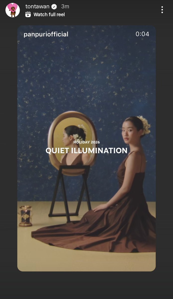 tugirlfie's tweet image. beautiful tuty for panpuri 🌻💛

➡️ instagram.com/reel/DRCT23-EW…

#PANPURIxTUTONTAWAN
#PANPURIHoliday2026
#PANPURIQuietillumination
#tontawan @tontawan_t