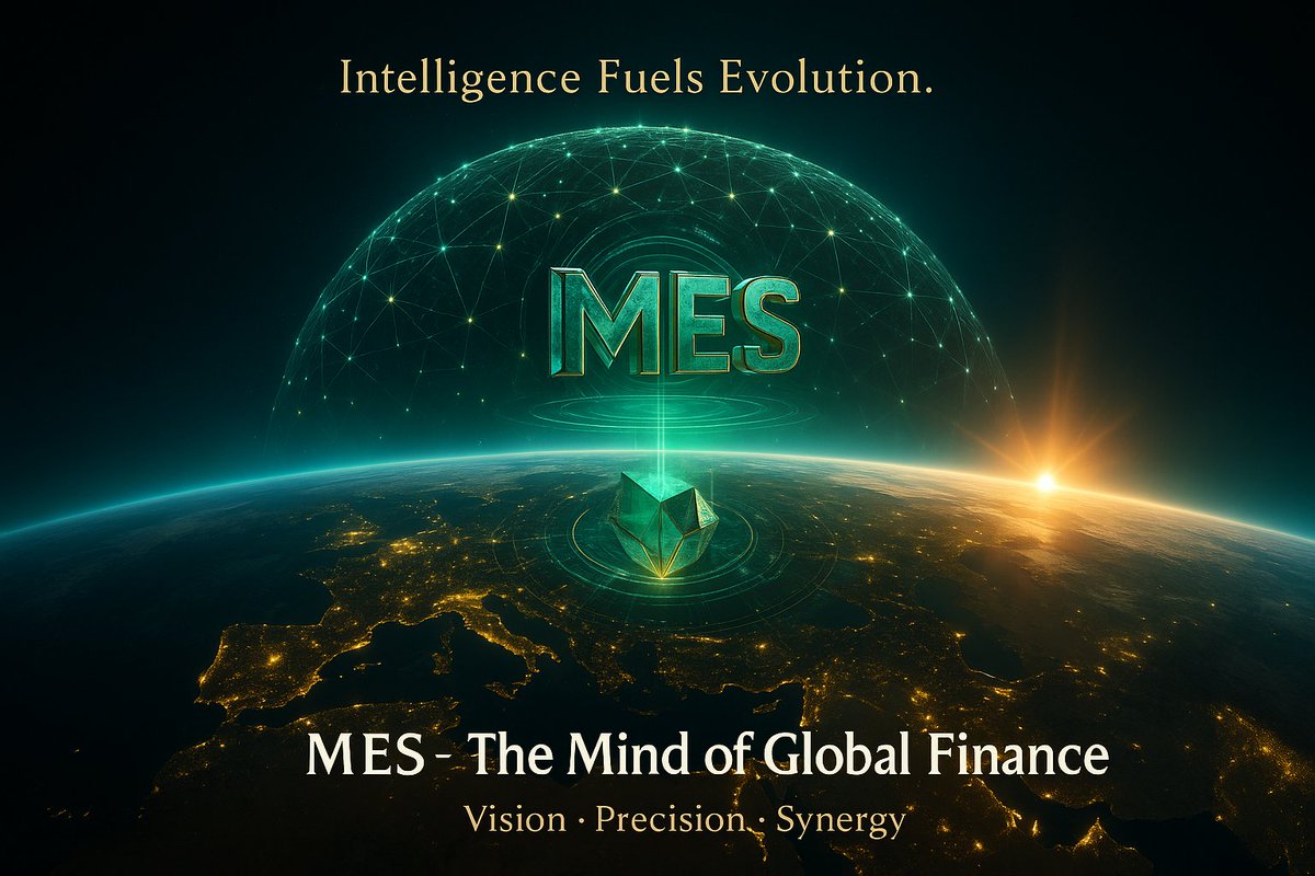 MESweb3's tweet image. 🧠 Intelligence fuels evolution.
💎 MES the mind of global finance.
⚡ Where vision, precision, and synergy converge.