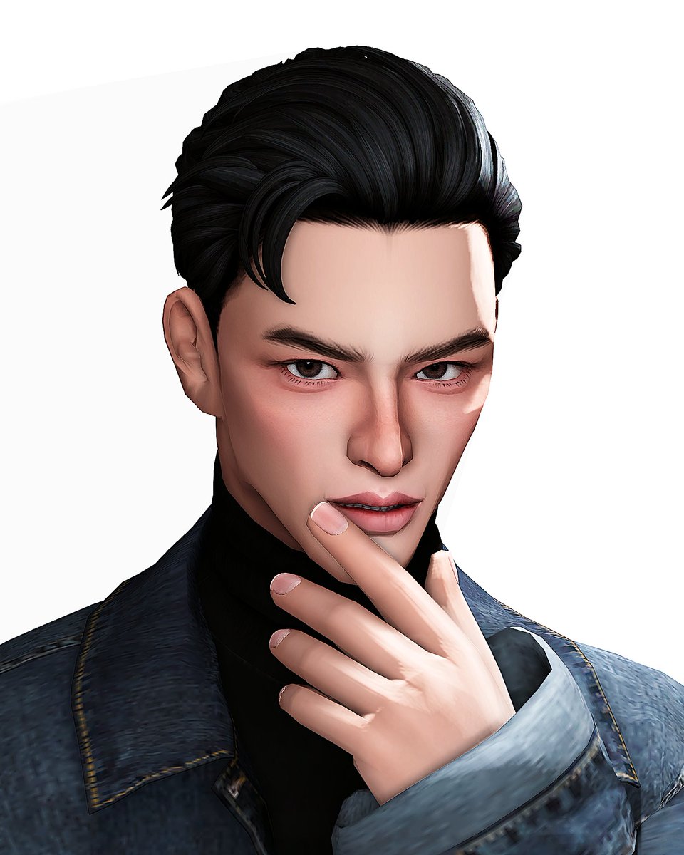 #ShowUsYourSims #TheSims4

요즘 눈에 들어온 누군가를 따라 만들어보려다가
그냥 남심 1명 만든 사람이 되어버렸슨....