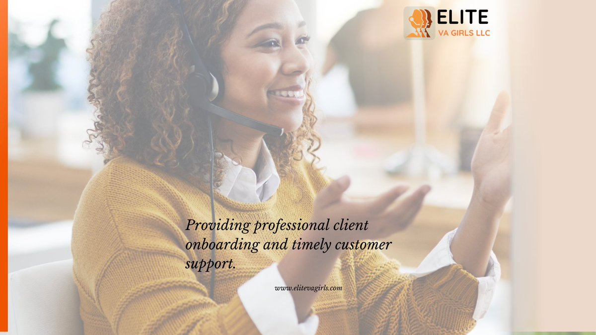 EliteVAGirlsLLC's tweet image. Providing professional client onboarding and timely customer support  helping your business run smoother every day. ✨
 elitevagirls.com”
#EliteVAGirls #ClientOnboarding