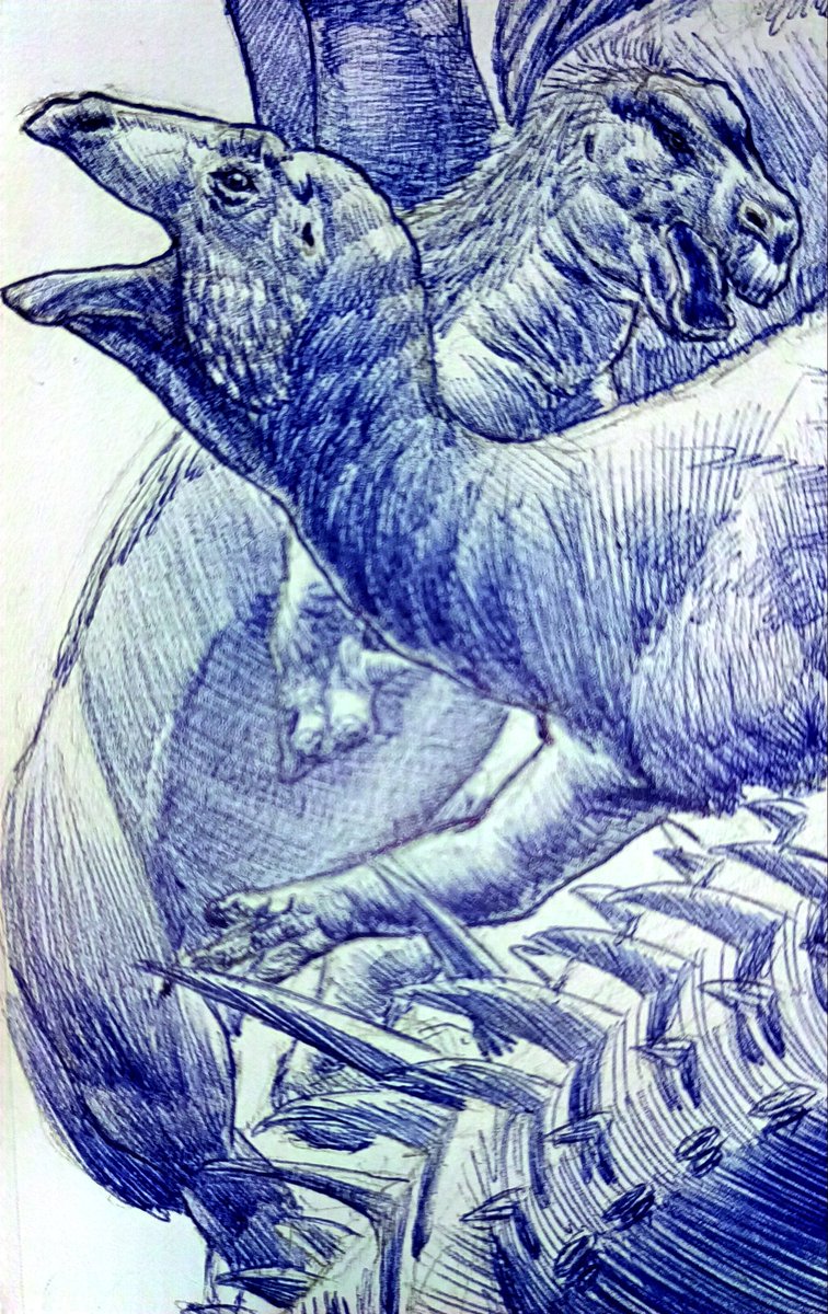 AarnRod41677837's tweet photo. Día 8 dinoviembre Cariocecus
#dinovember #cariocecus #paleoart https://t.co/cRwxRxxyLY