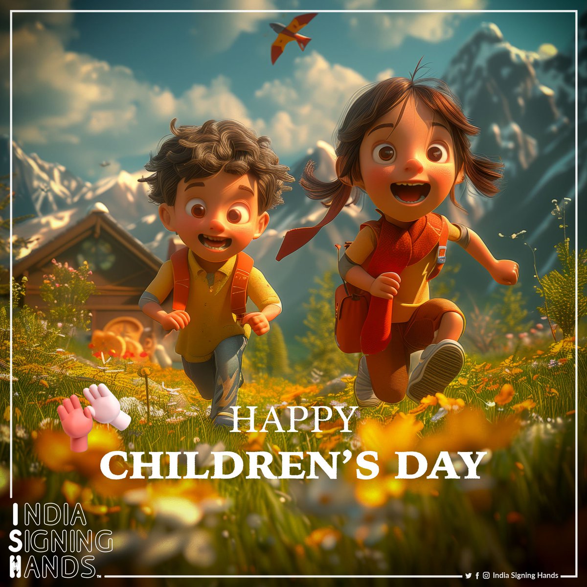 India Signing Hands tweet media