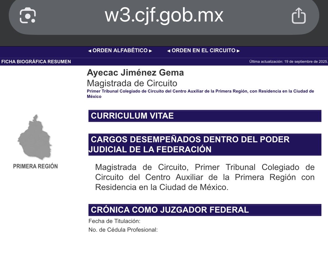 Secretario de Colegiado tweet media