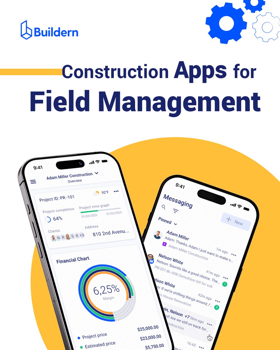 Buildern_'s tweet image. 🛠️Do you use Buildern app for field management?

Our new blog lays out why field management matters and reviews top apps to use for field management and job site tracking.  

👉 Read our article here: buildern.com/resources/blog…
 
#ConstructionSoftware #Buildern #ConstructionApp