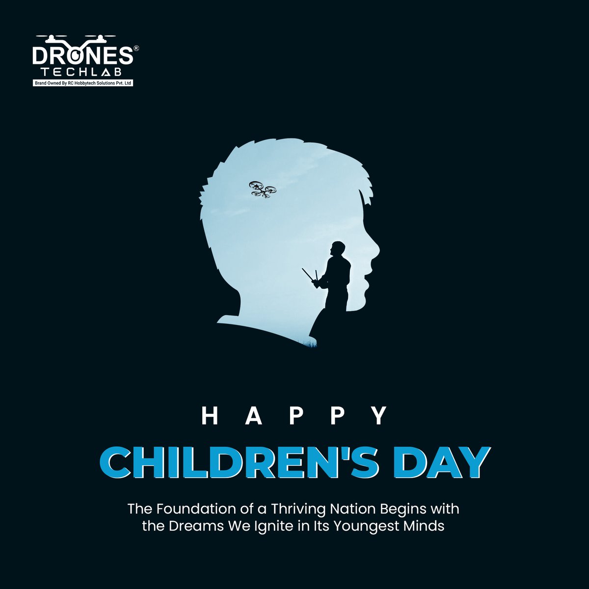 Drones_Tech_Lab's tweet image. The promise of tomorrow lives in every child’s courage to discover, explore and aspire. Today, we celebrate the spirit that continues to shape India’s future.

 #ChildrensDay #ChildrensDay2025 #HappyChildrensDay
