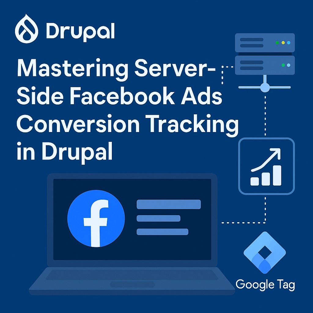 ArifulIslamCSE's tweet image. Facebook Ads on Drupal? Stop relying on client-side pixels.Use server-side GTM + Meta CAPI for accurate events, deduplication, and better targeting.
Clean data = smarter campaigns &amp;amp; higher ROAS.#Drupal #FacebookAds #ServerSideTracking #MetaCAPI #PerformanceMarketing