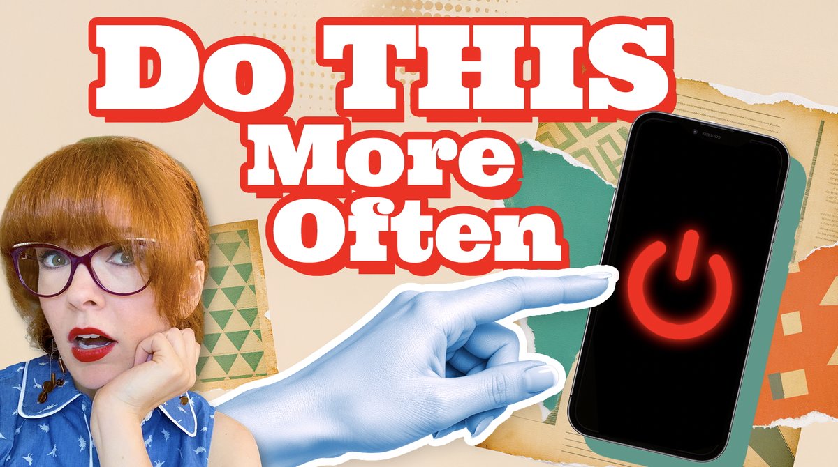 naomibrockwell's tweet image. How long has it been since you rebooted your devices?
Here&apos;s why you should ABSOLUTELY be turning your phone and computer on and off more often.

youtu.be/qcd1ZCmFkiE
odysee.com/@NaomiBrockwel…